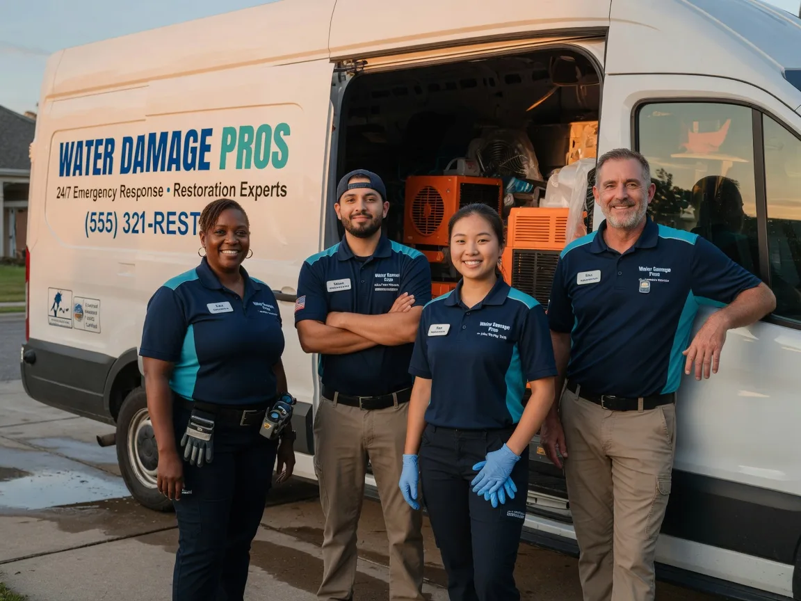 Water Damage Restoration company in Gann Valley, SD