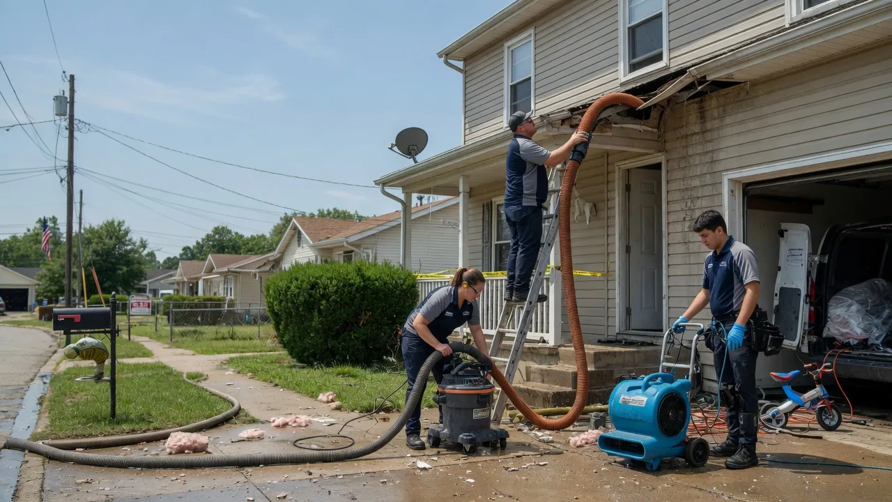 Water Damage Restoration in Gann Valley, SD near me